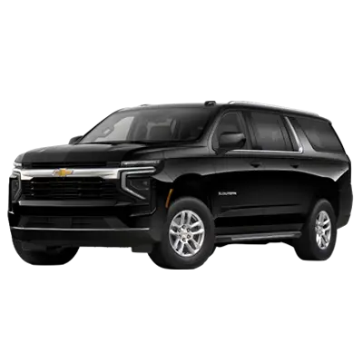 Black luxury Chevrolet Suburban SUV